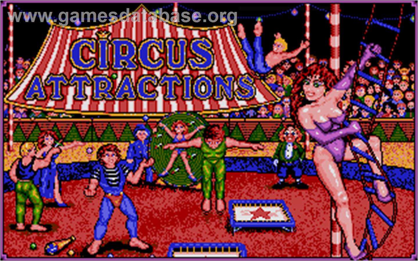 Circus Attractions - Atari ST - Artwork - Title Screen