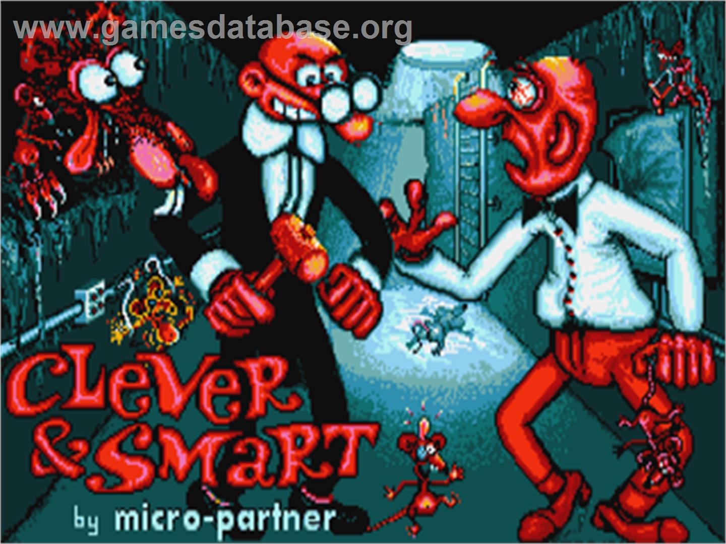 Clever And Smart - Atari ST - Artwork - Title Screen