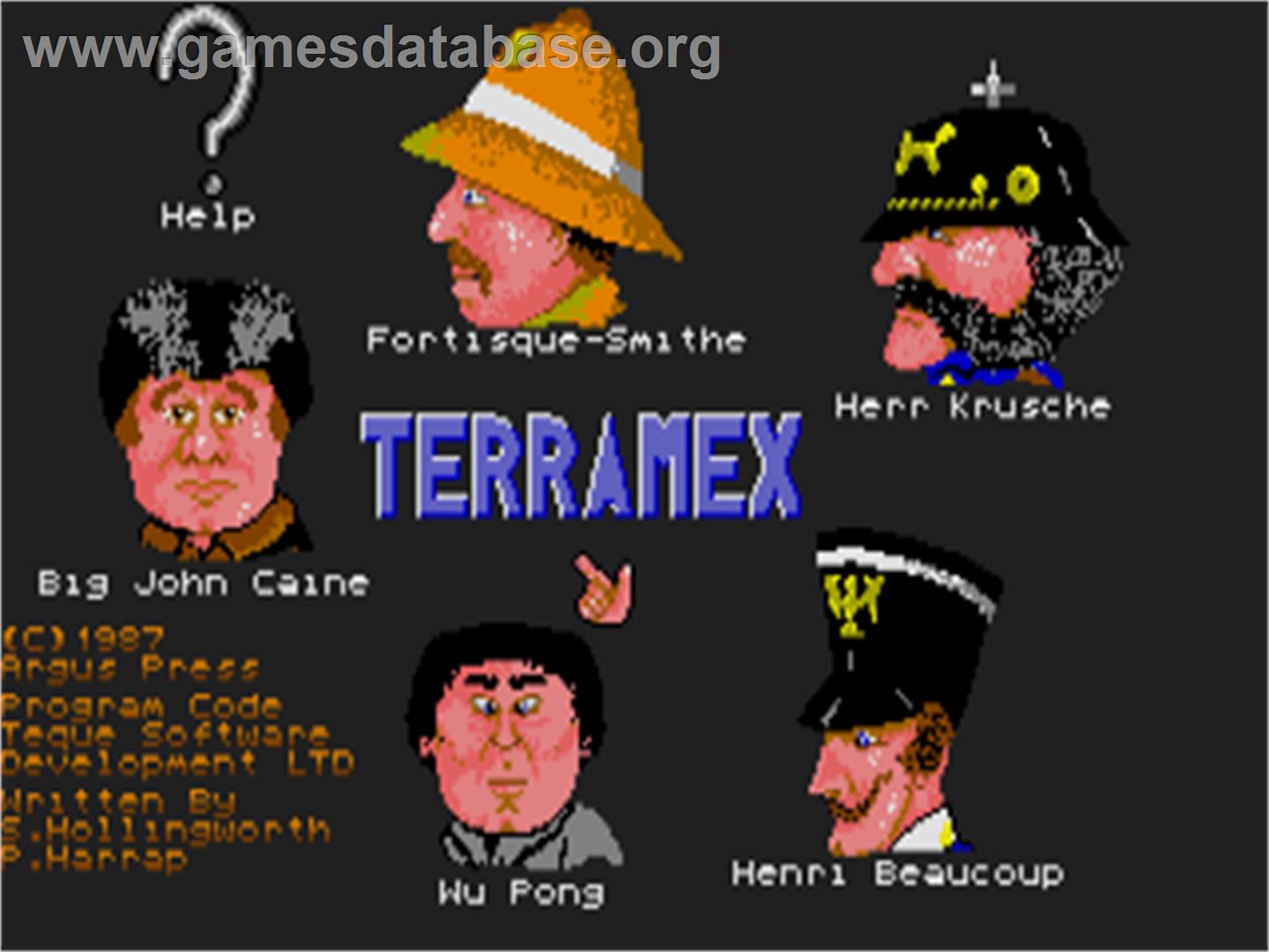 Cosmic Relief: Prof. Renegade to the Rescue - Atari ST - Artwork - Title Screen
