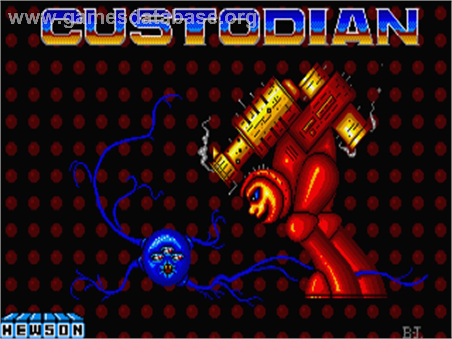 Custodian - Atari ST - Artwork - Title Screen