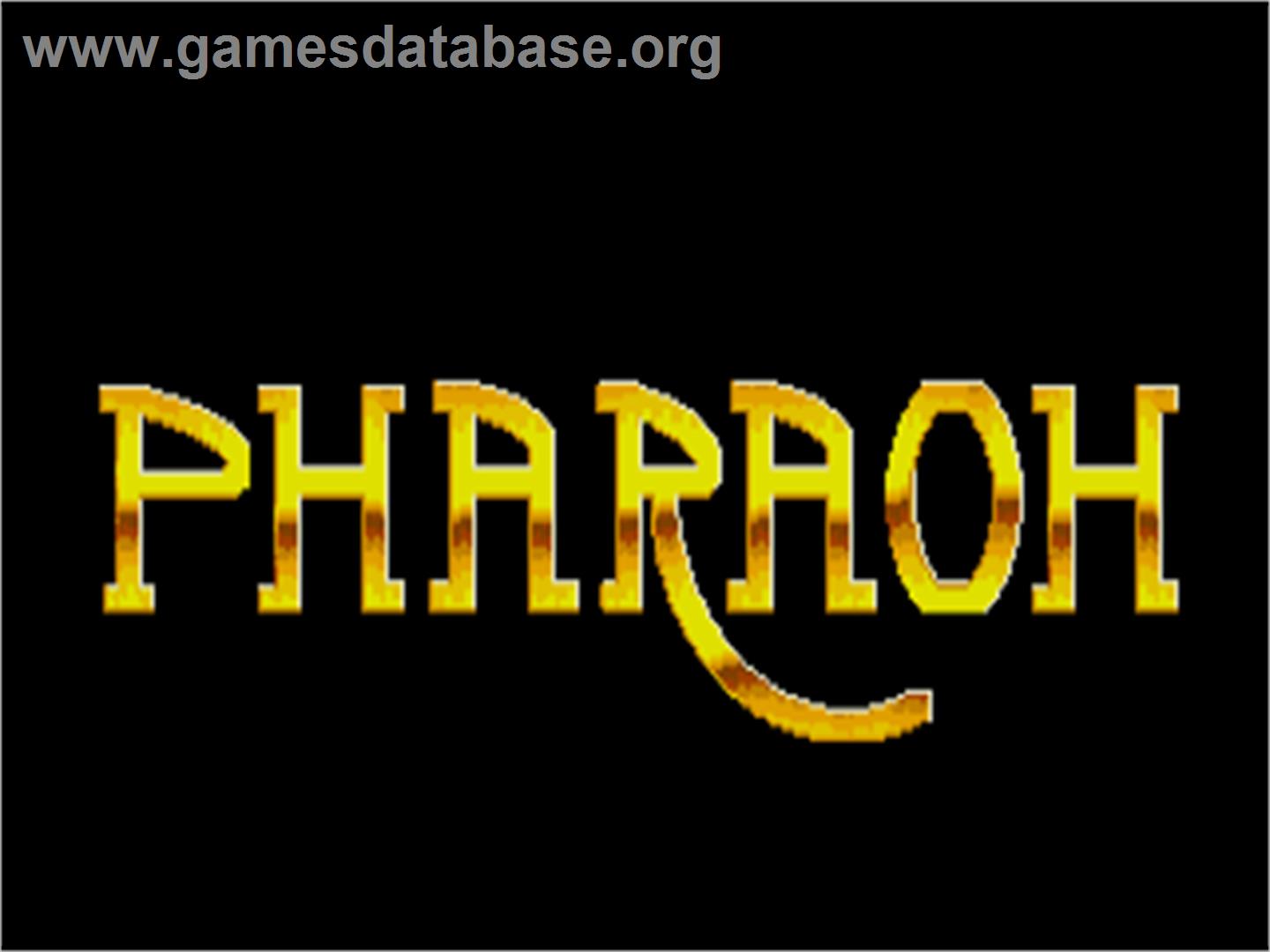 Day Of The Pharaoh - Atari ST - Artwork - Title Screen