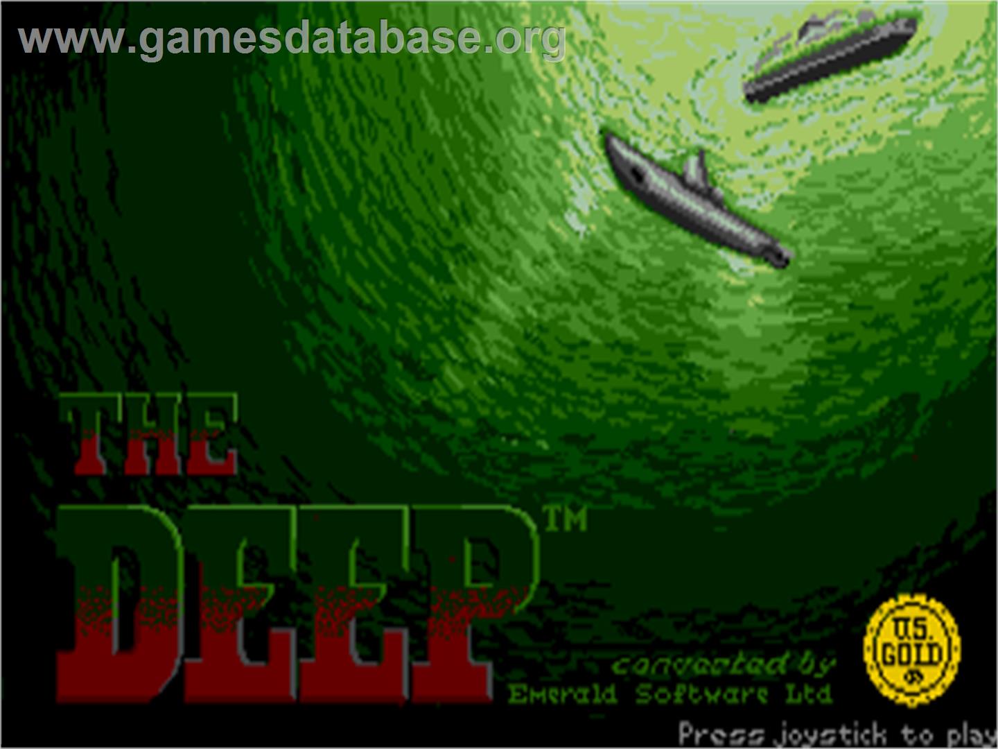 Deep, The - Atari ST - Artwork - Title Screen