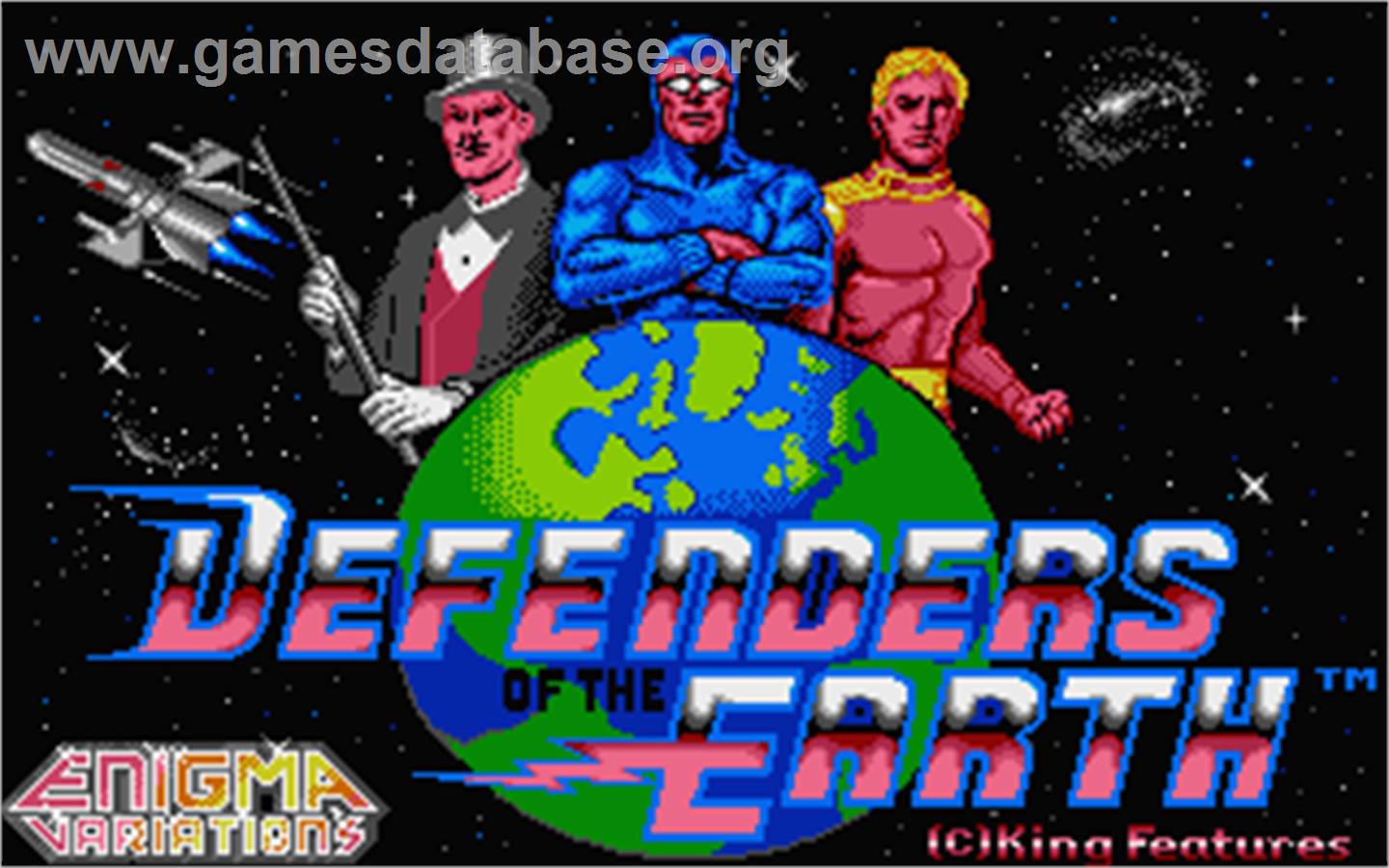 Defenders of the Earth - Atari ST - Artwork - Title Screen