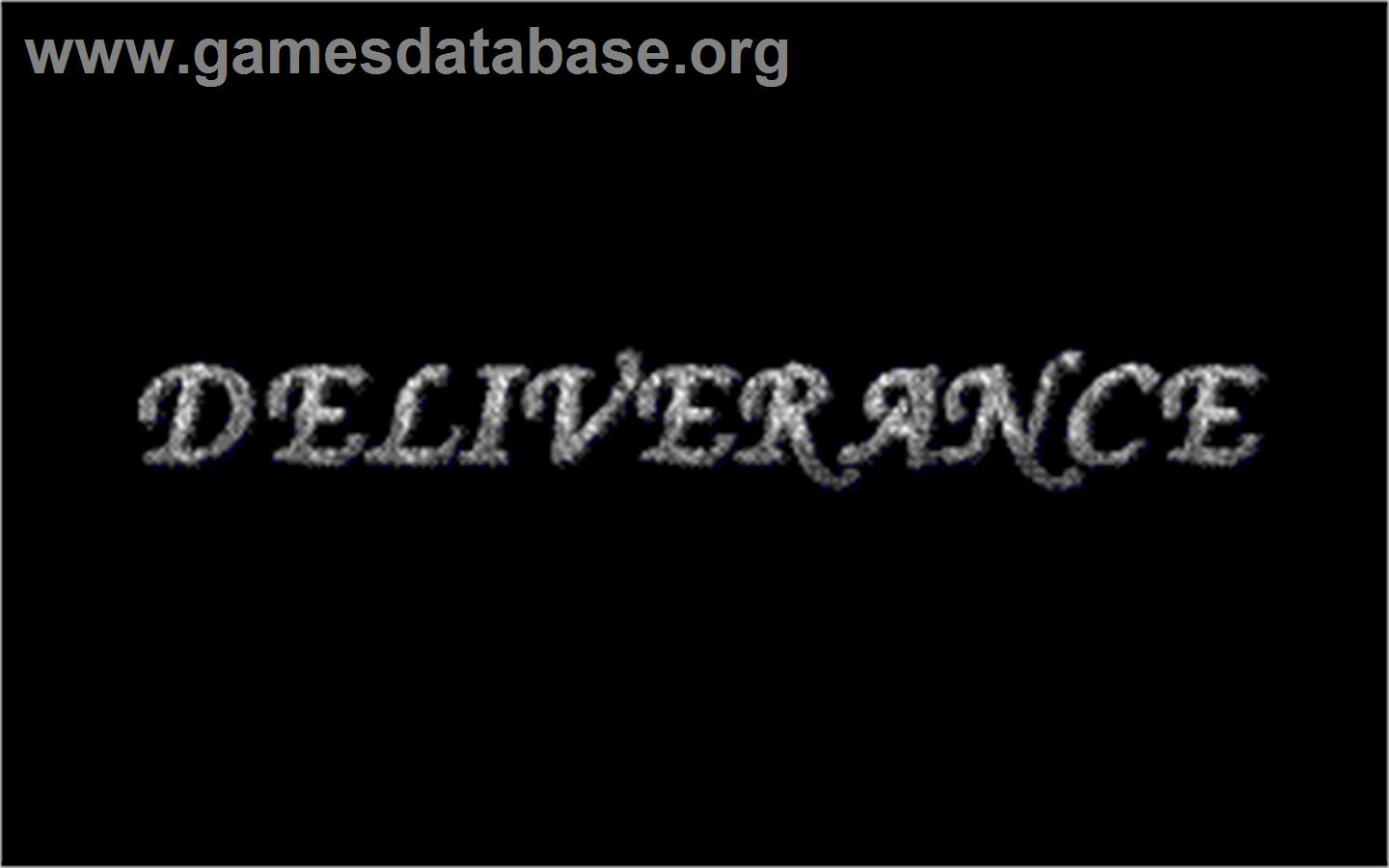 Deliverance: Stormlord 2 - Atari ST - Artwork - Title Screen