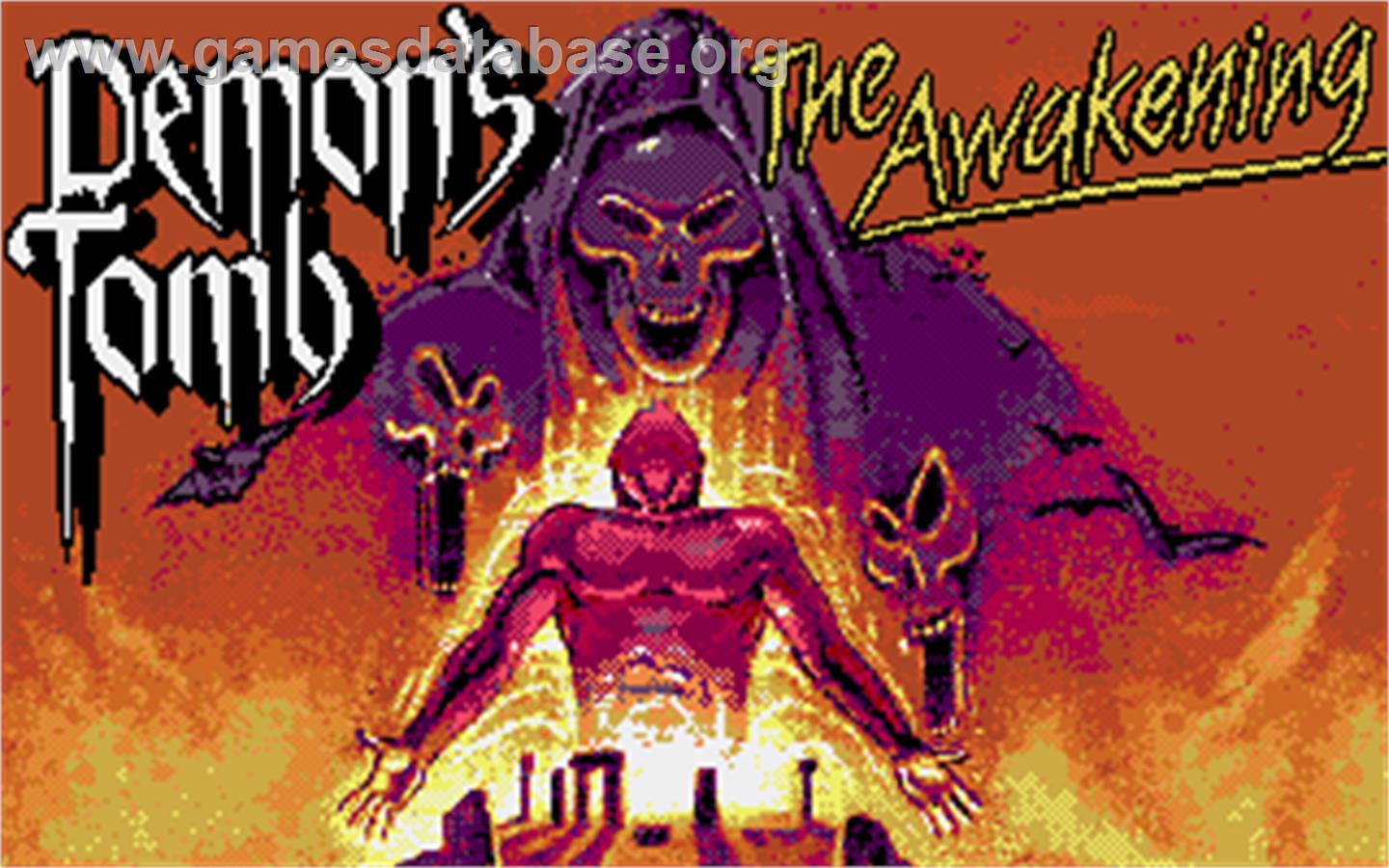 Demon's Tomb: The Awakening - Atari ST - Artwork - Title Screen