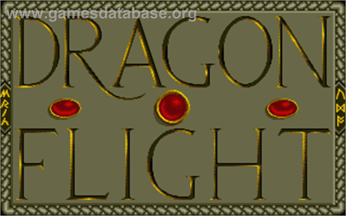 Dragonflight - Atari ST - Artwork - Title Screen