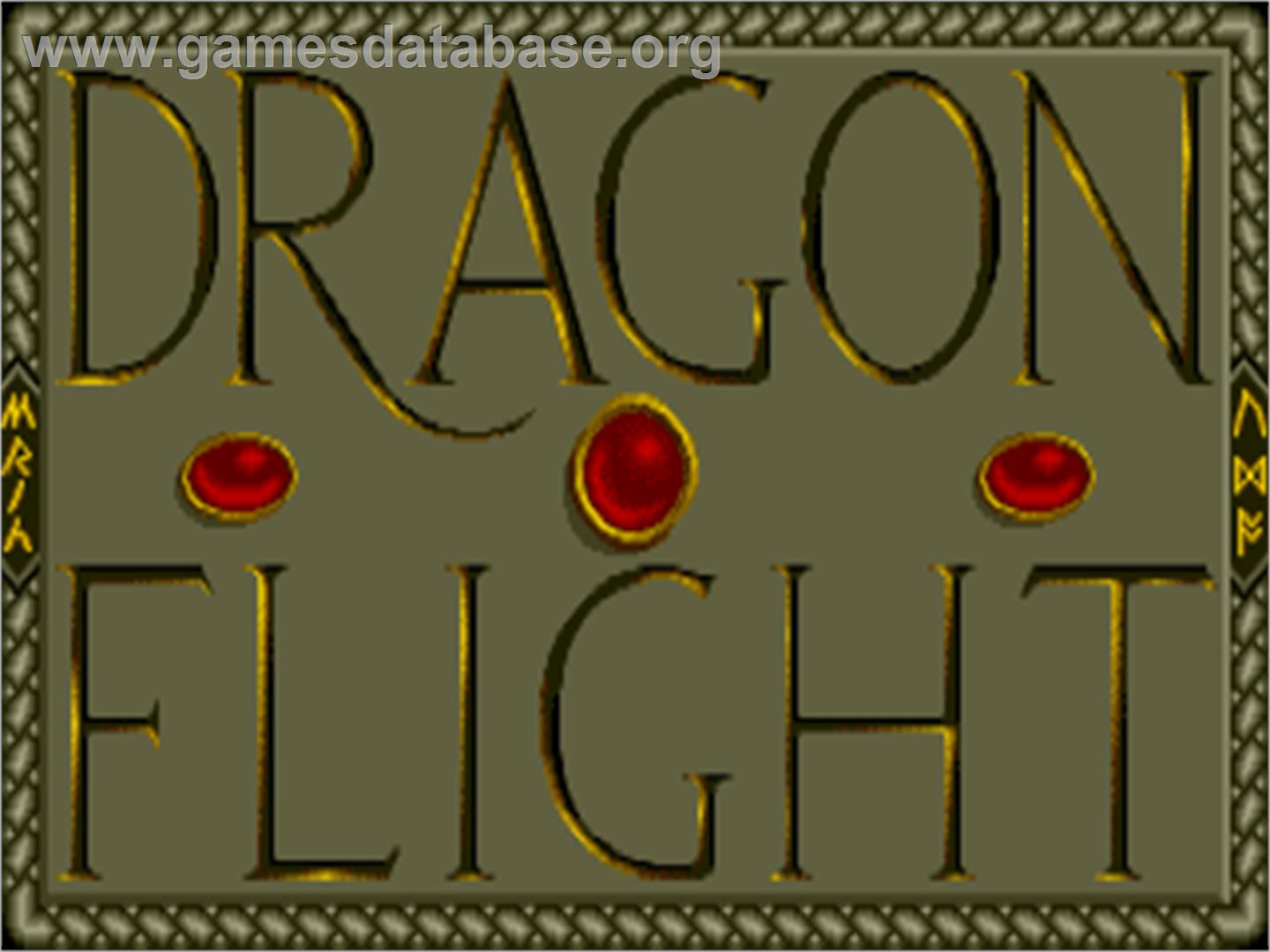 Dragonflight - Atari ST - Artwork - Title Screen