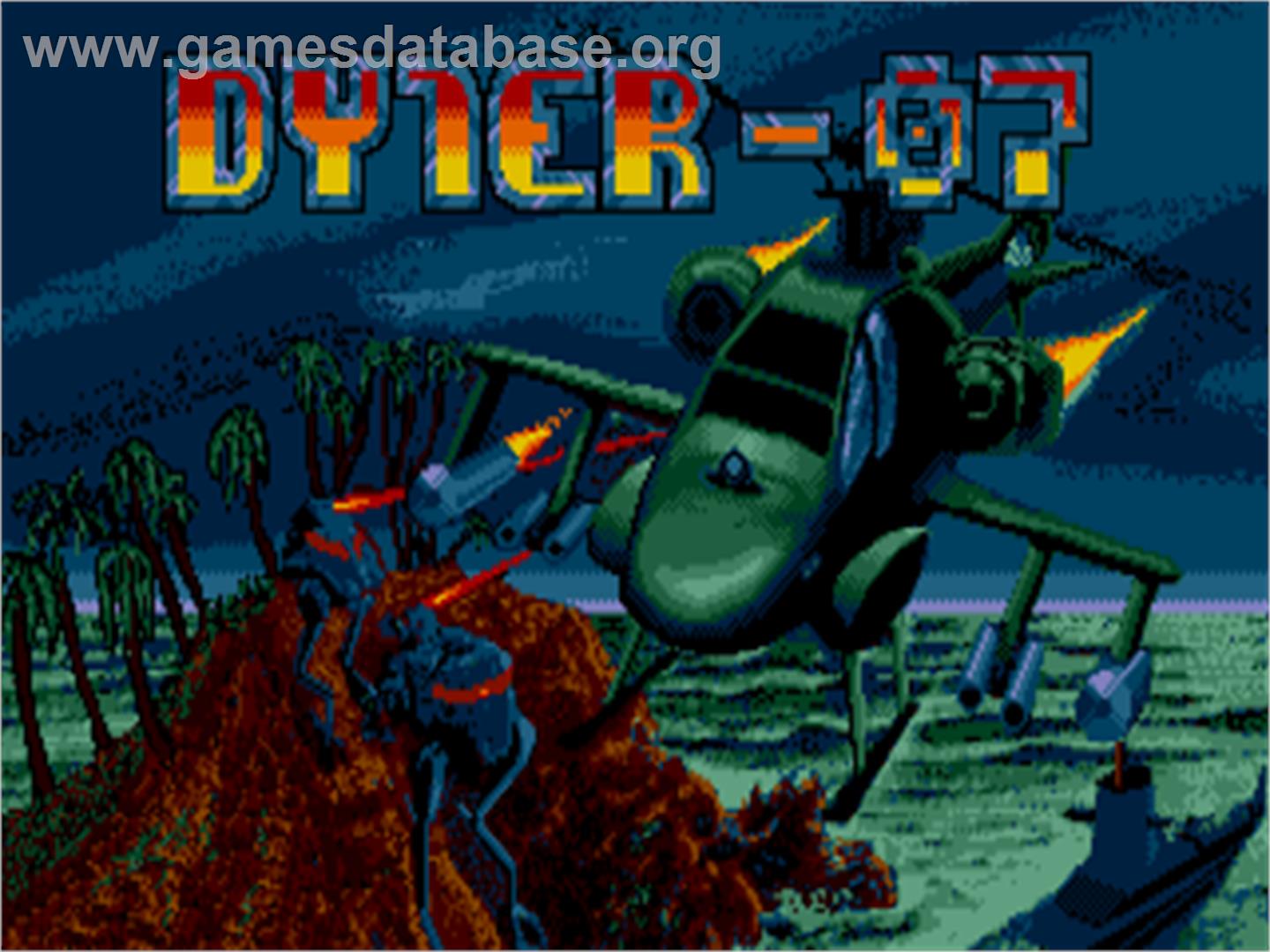 Dyter-07 - Atari ST - Artwork - Title Screen