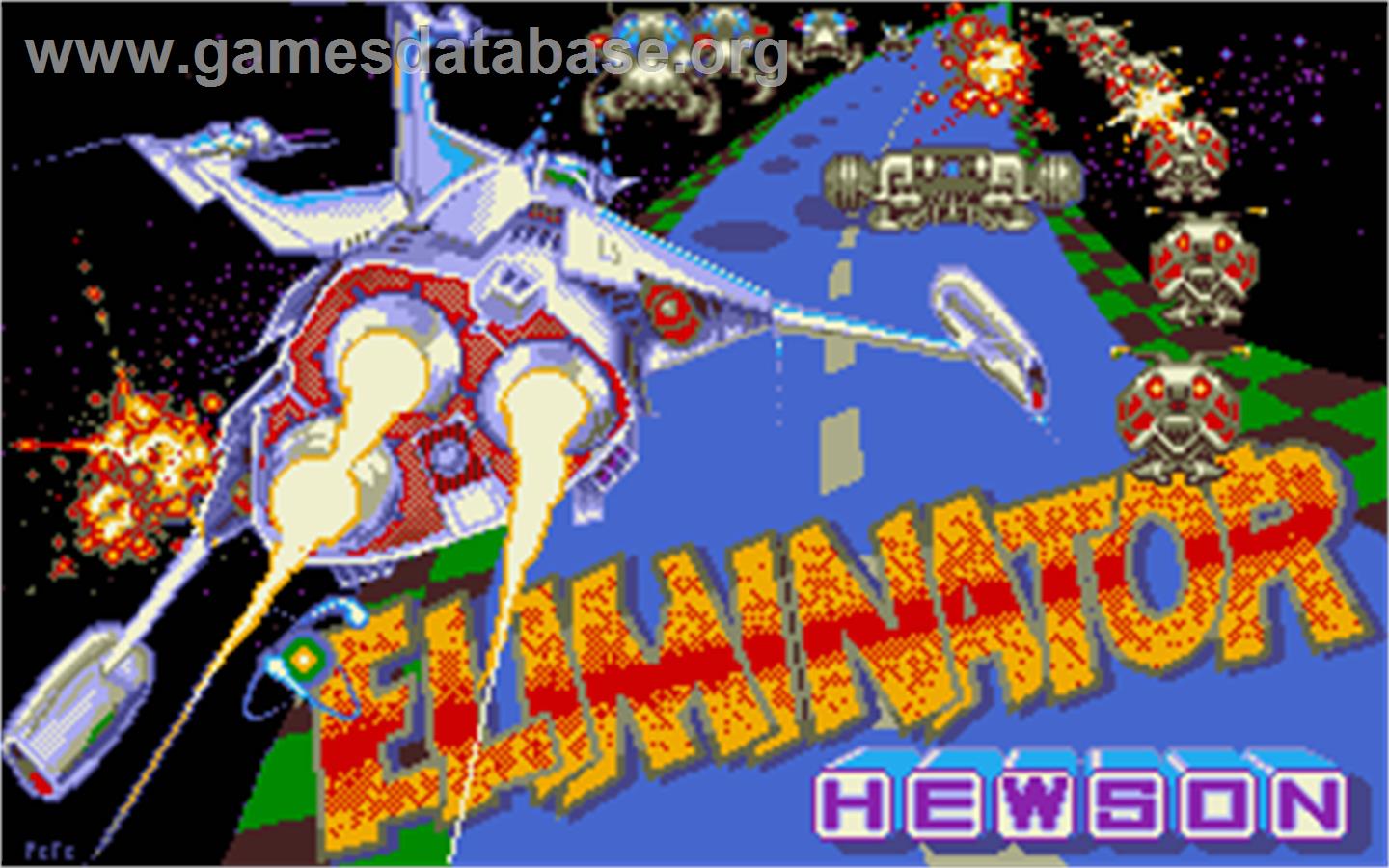 Eliminator - Atari ST - Artwork - Title Screen