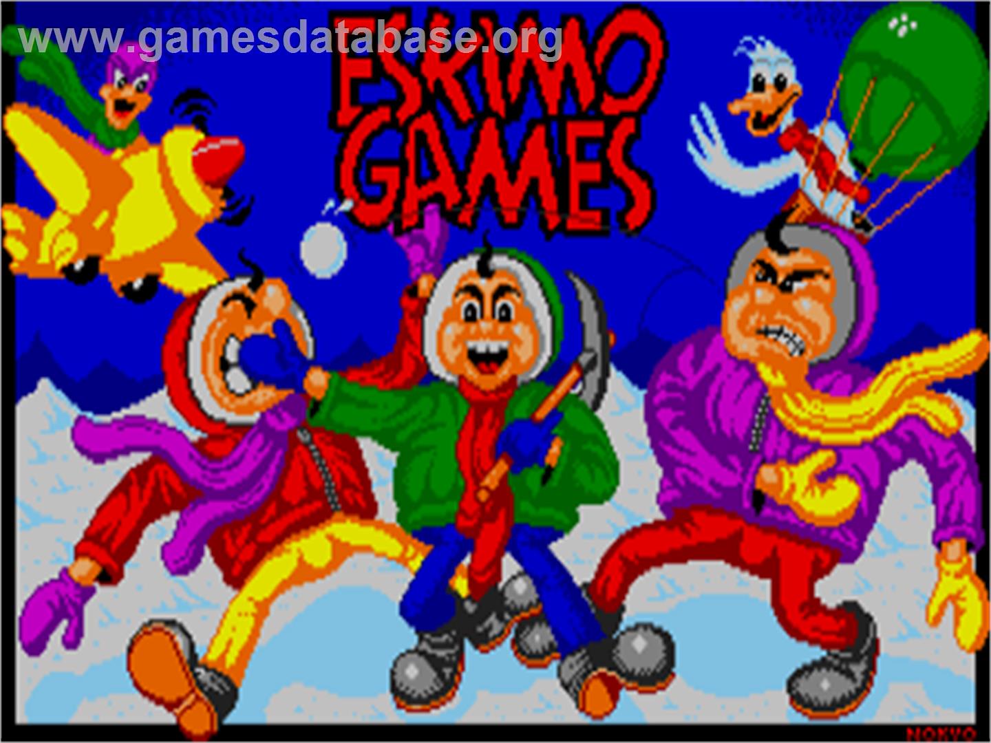 Eskimo Games - Atari ST - Artwork - Title Screen
