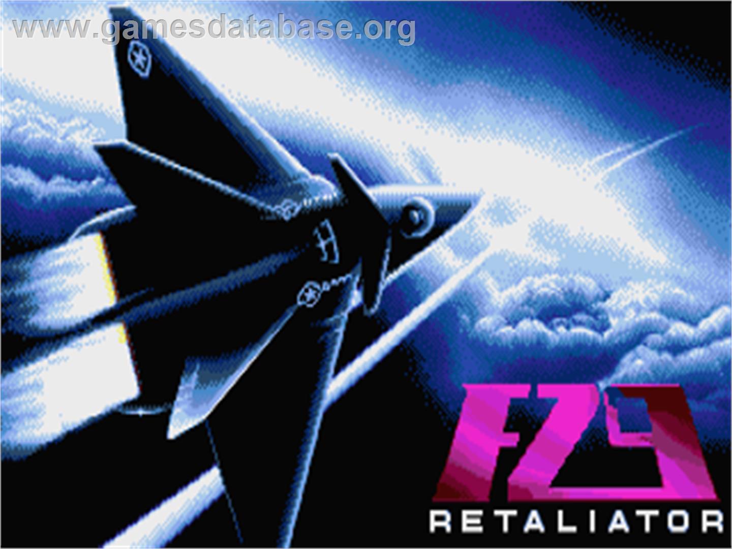 F29 Retaliator - Atari ST - Artwork - Title Screen