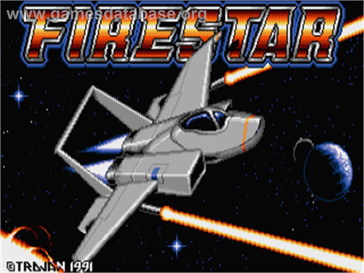 Firestar - Atari ST - Artwork - Title Screen