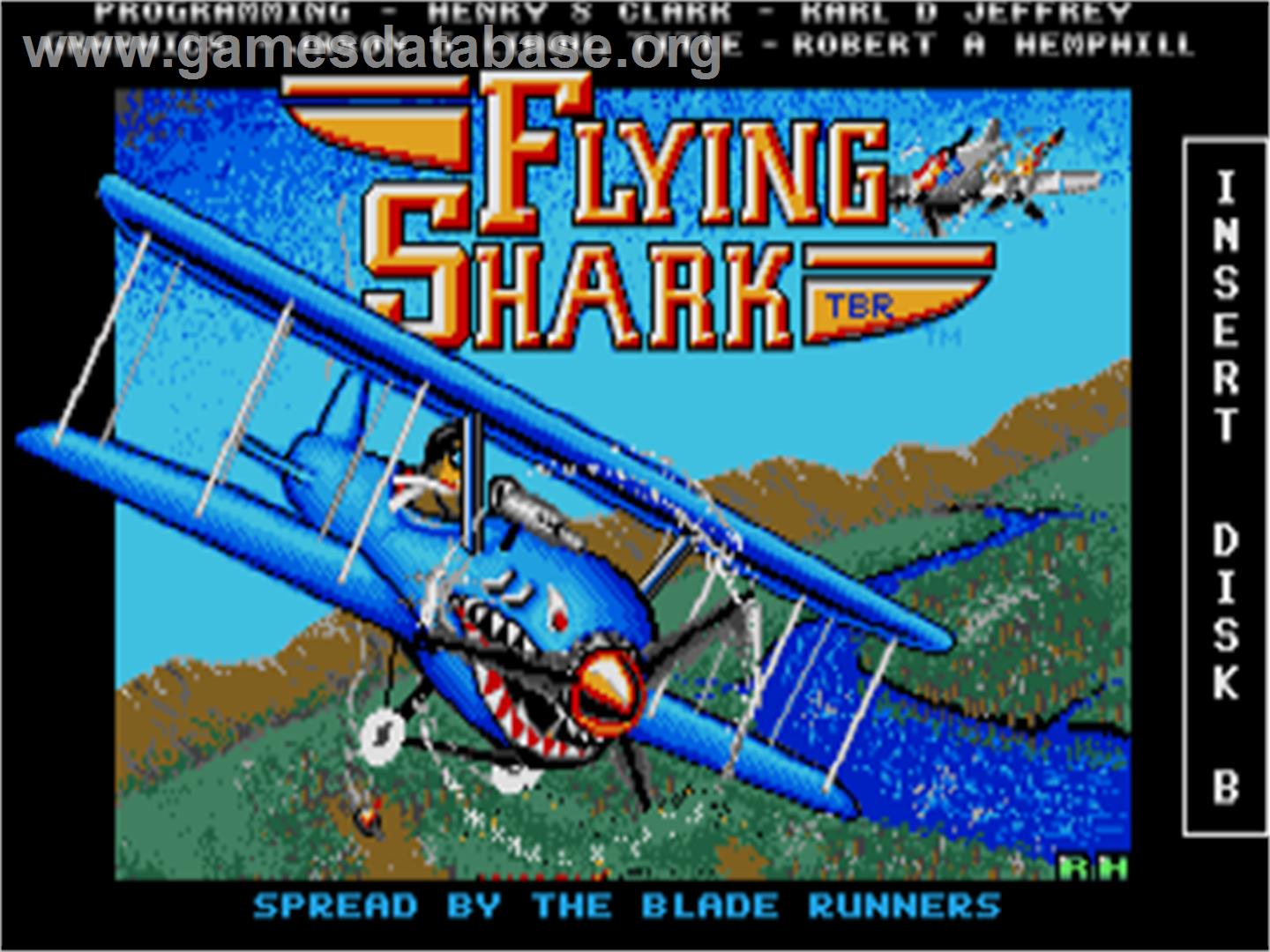 Flying Shark - Atari ST - Artwork - Title Screen