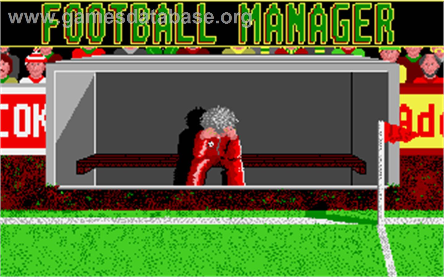 Football Manager - Atari ST - Artwork - Title Screen