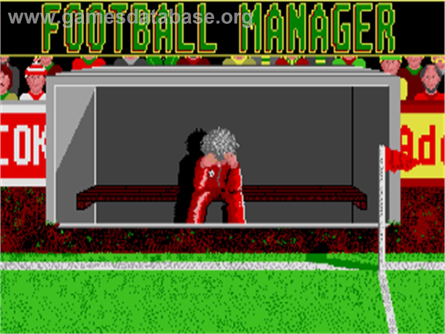 Football Manager - Atari ST - Artwork - Title Screen