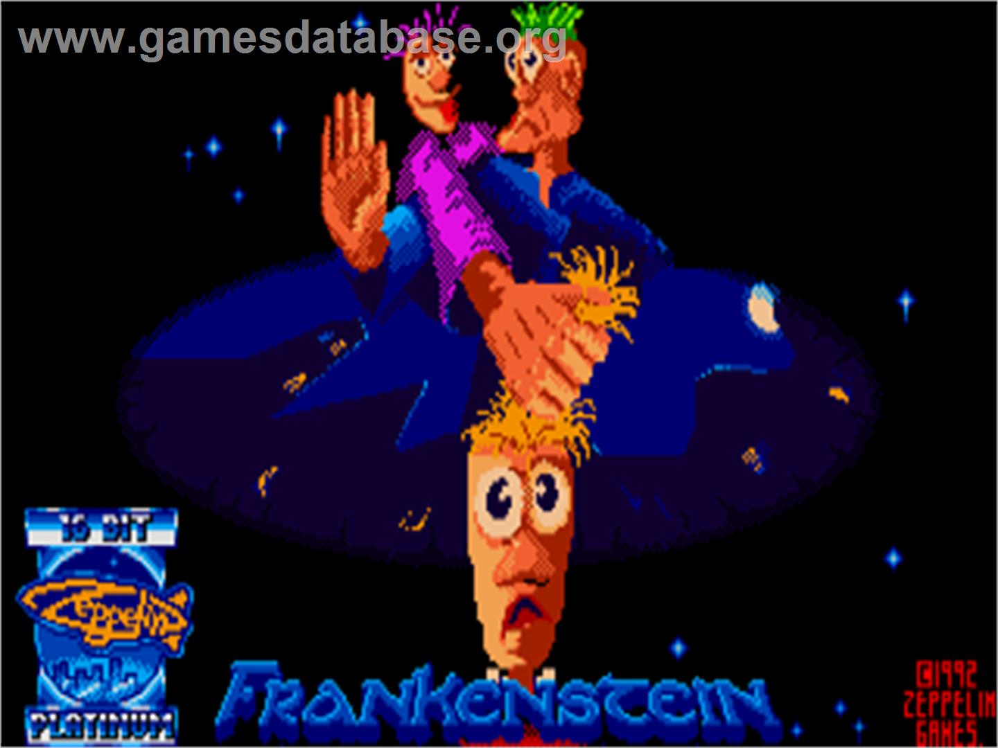 Frankenstein - Atari ST - Artwork - Title Screen