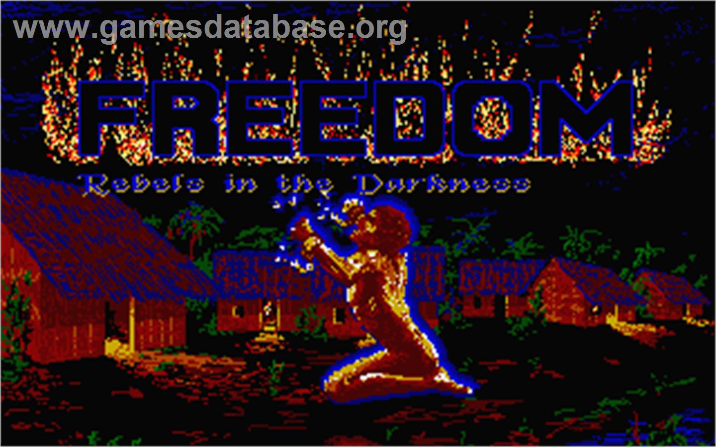 Freedom: Rebels in the Darkness - Atari ST - Artwork - Title Screen