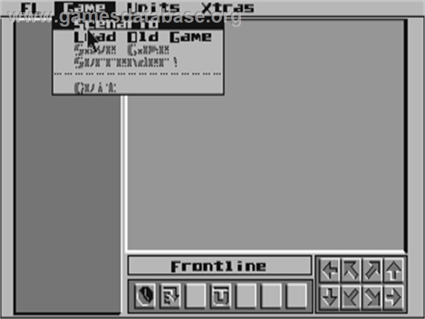 Frost Byte - Atari ST - Artwork - Title Screen