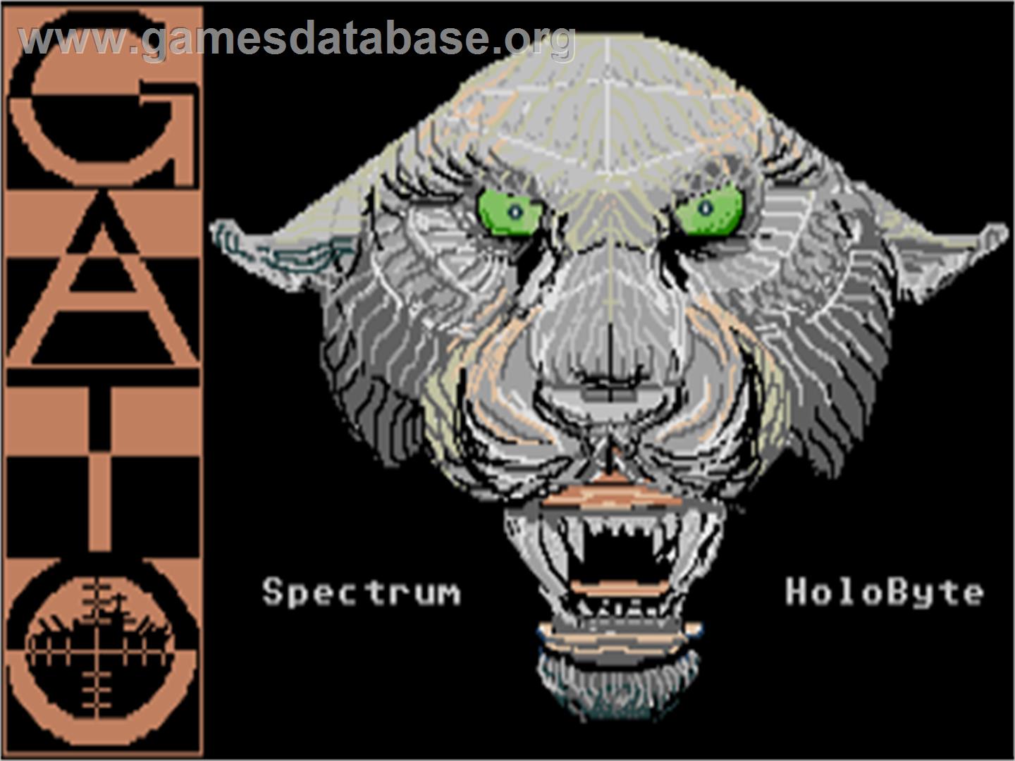 GATO - Atari ST - Artwork - Title Screen