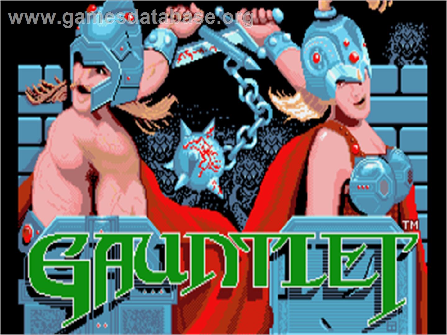 Gauntlet - Atari ST - Artwork - Title Screen