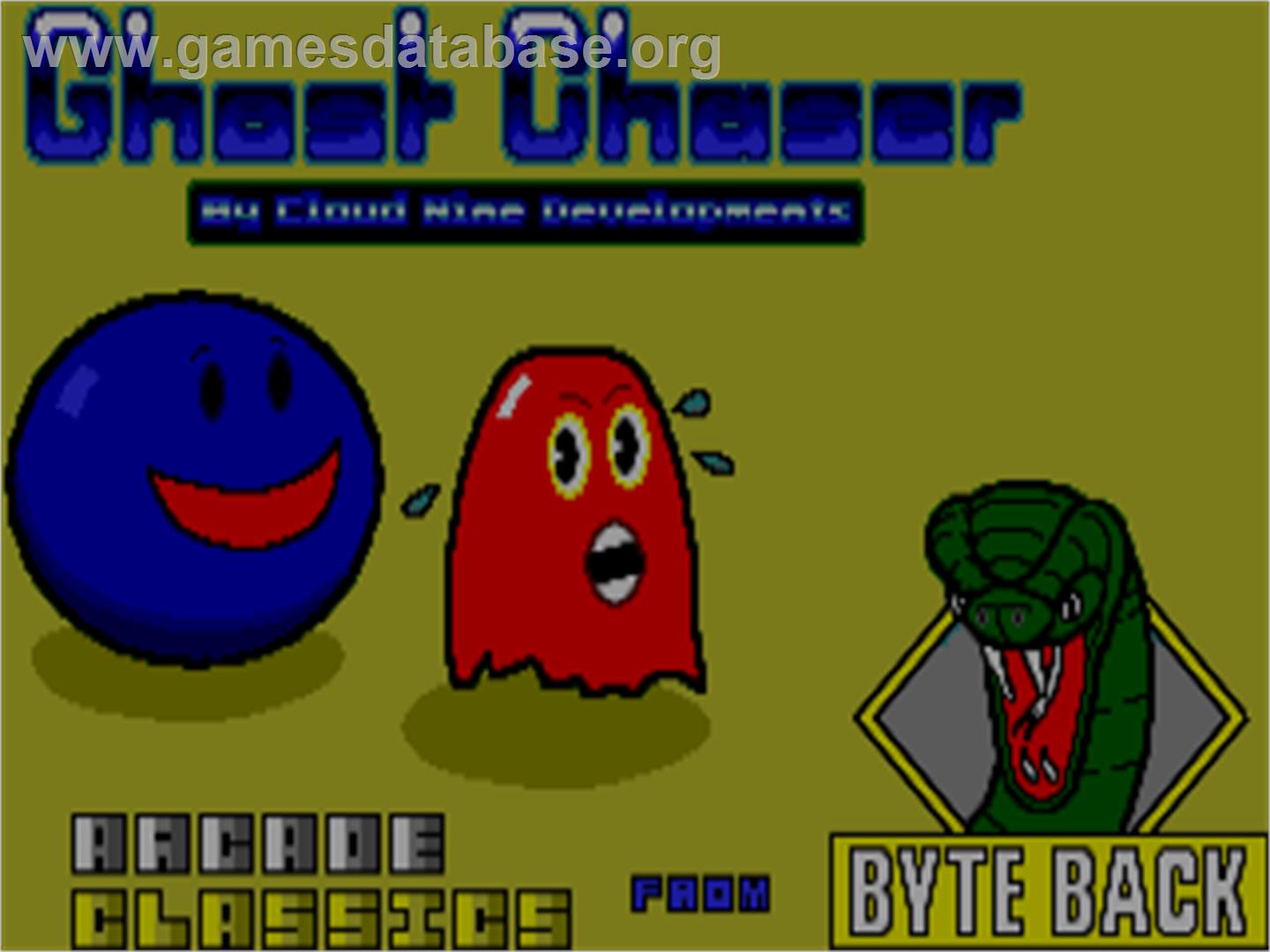 Ghost Chaser - Atari ST - Artwork - Title Screen