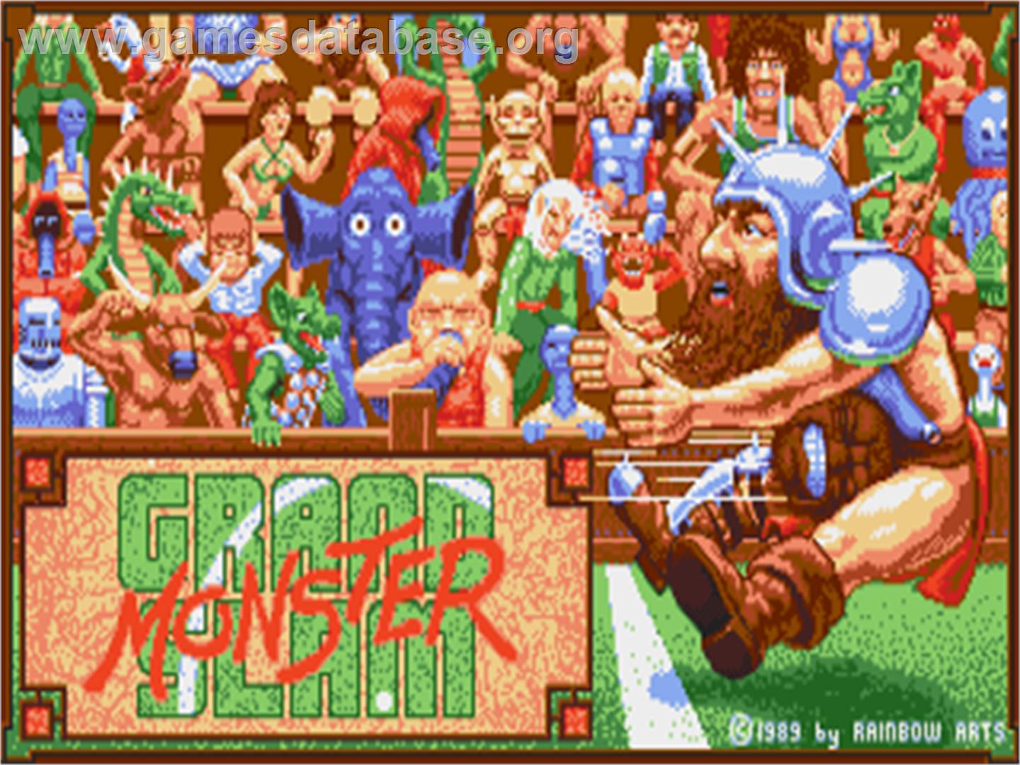 Grand Monster Slam - Atari ST - Artwork - Title Screen