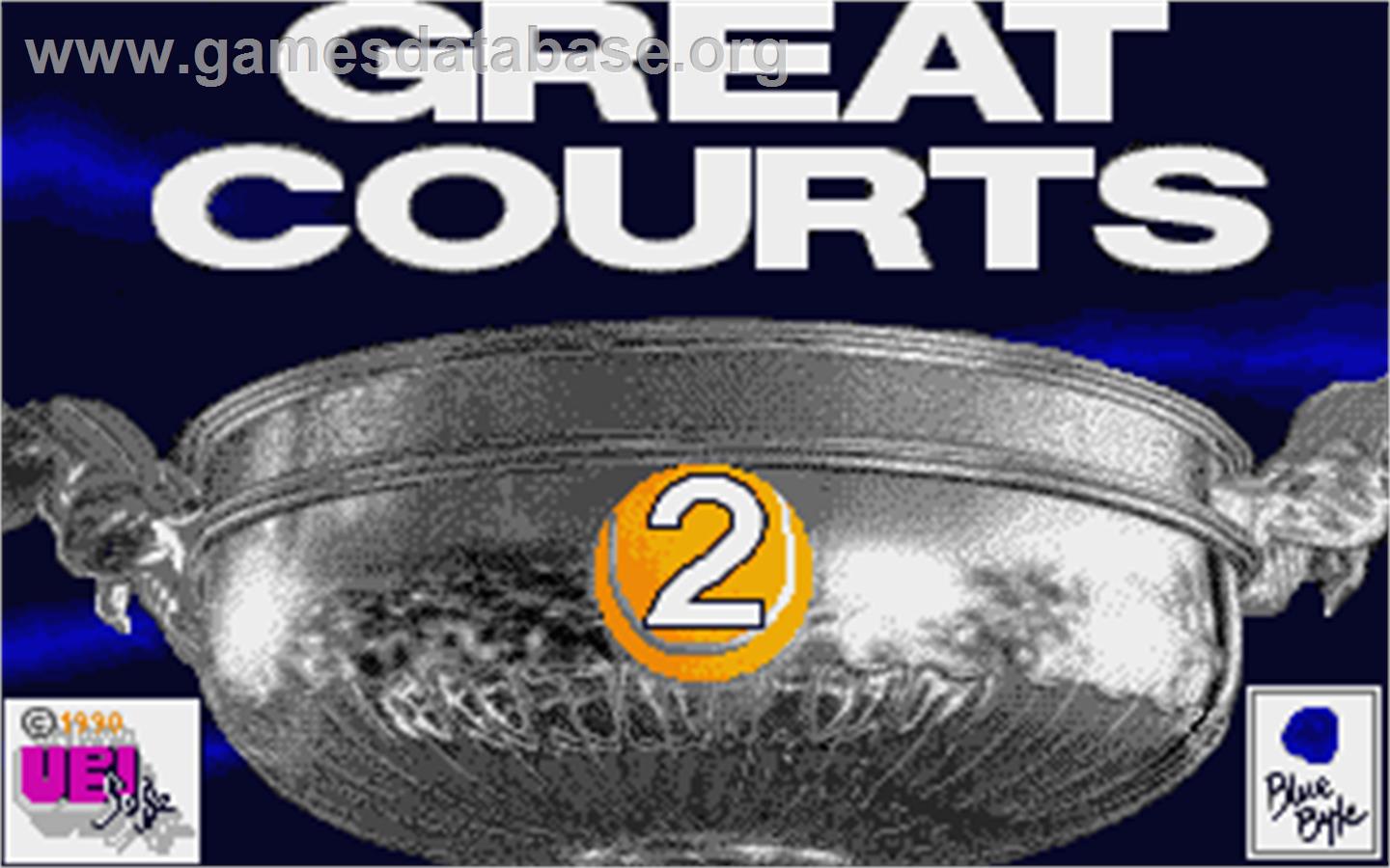 Great Courts 2 - Atari ST - Artwork - Title Screen