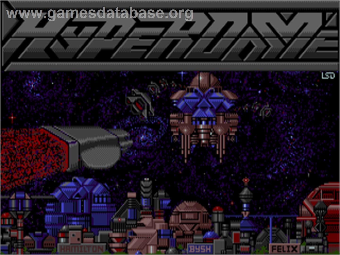Hyperdome - Atari ST - Artwork - Title Screen