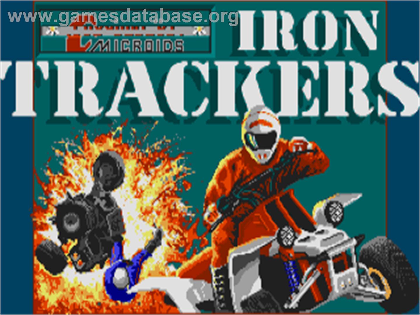 Iron Trackers - Atari ST - Artwork - Title Screen