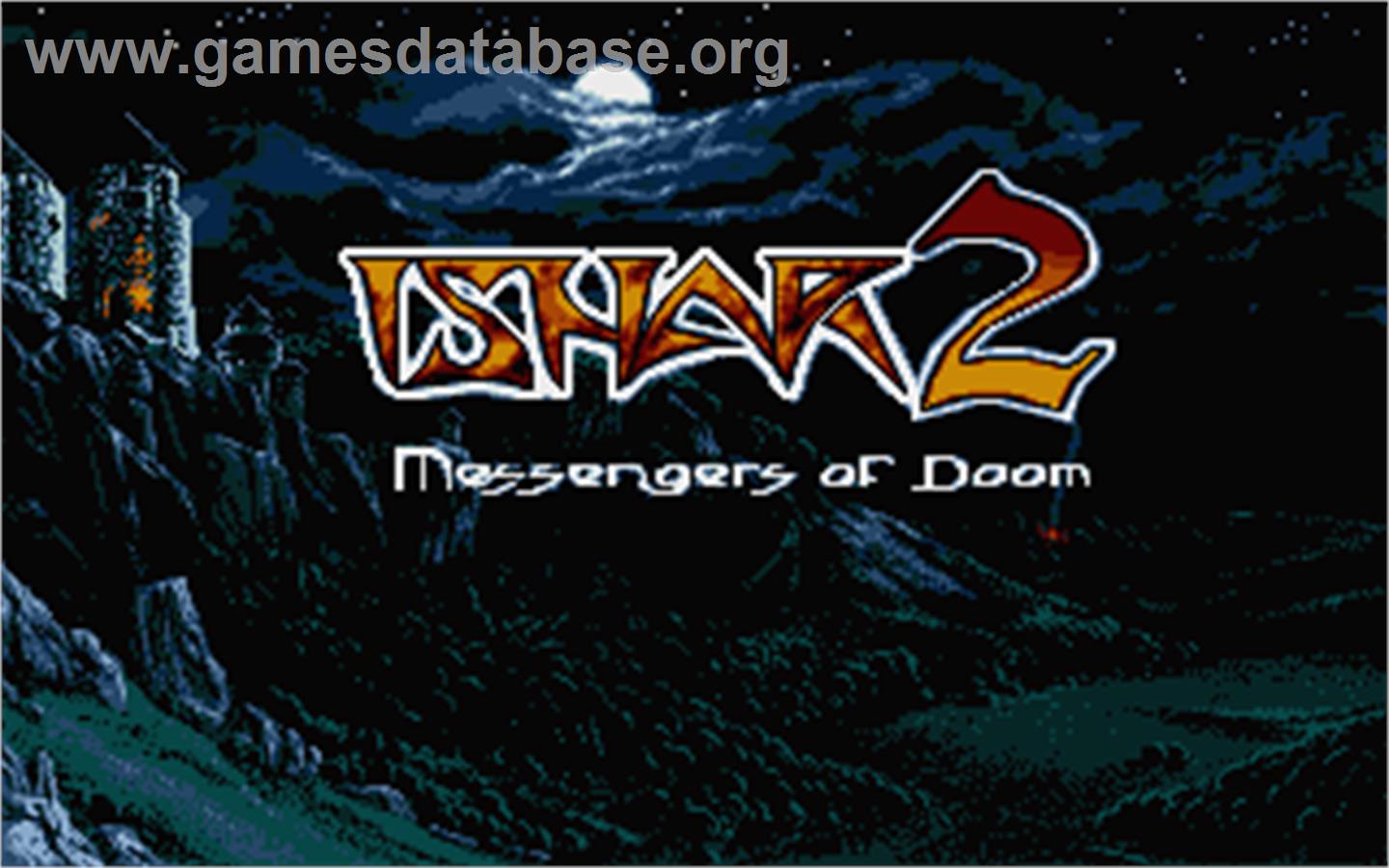Ishar 2: Messengers of Doom - Atari ST - Artwork - Title Screen