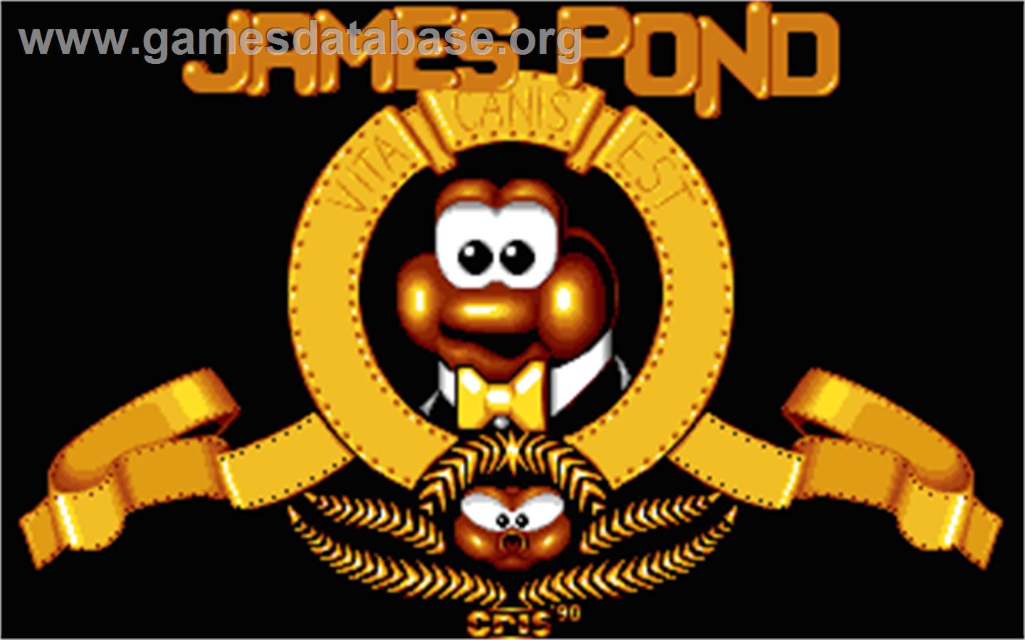 James Pond - Atari ST - Artwork - Title Screen