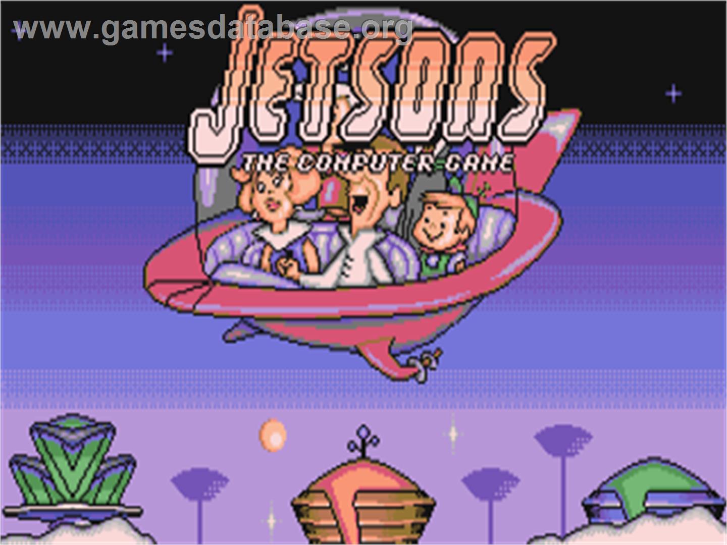 Jetsons - The Computer Game - Atari ST - Artwork - Title Screen