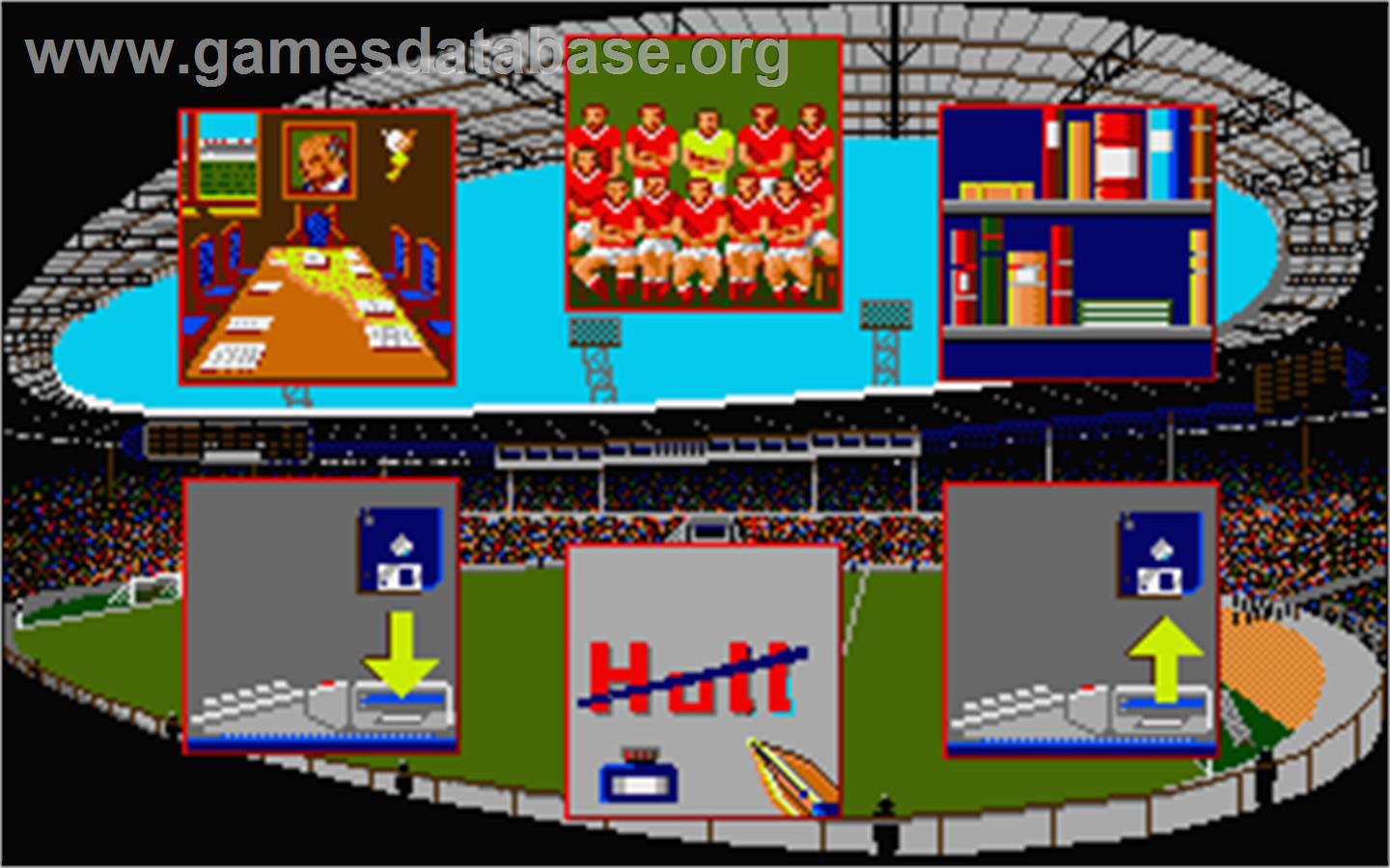 Kenny Dalglish Soccer Manager - Atari ST - Artwork - Title Screen