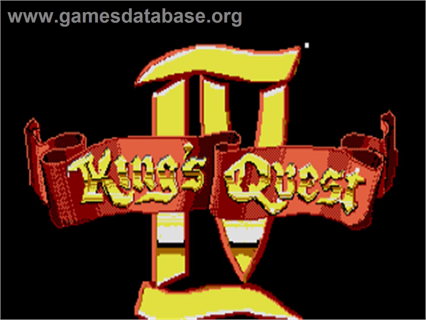 King's Quest IV: The Perils of Rosella - Atari ST - Artwork - Title Screen