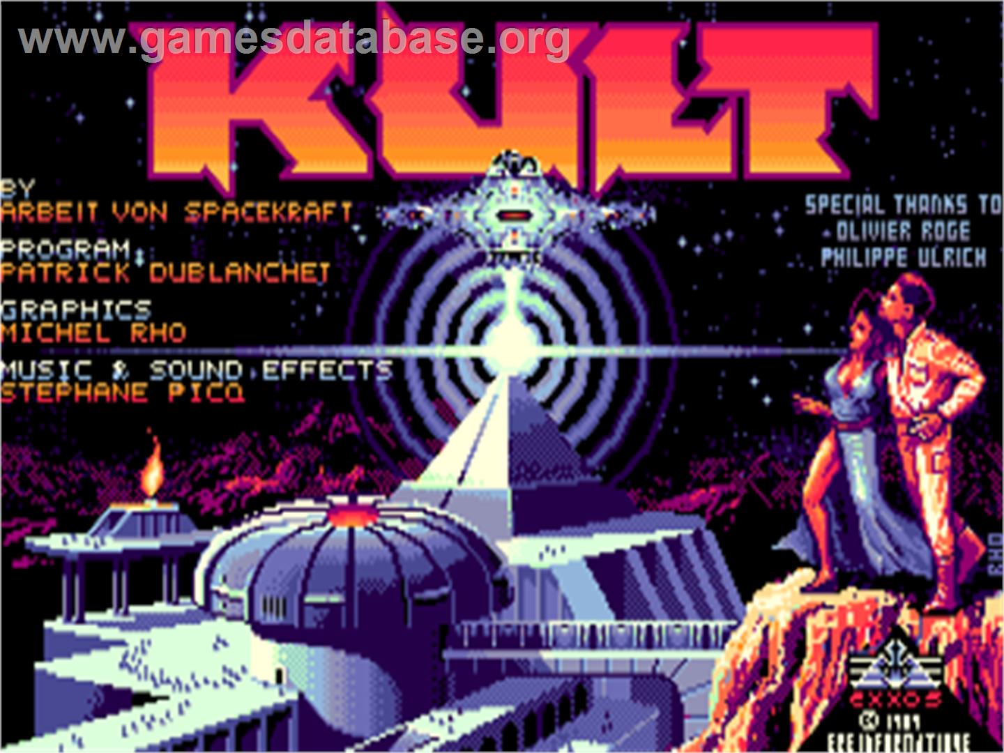 Kult - Atari ST - Artwork - Title Screen
