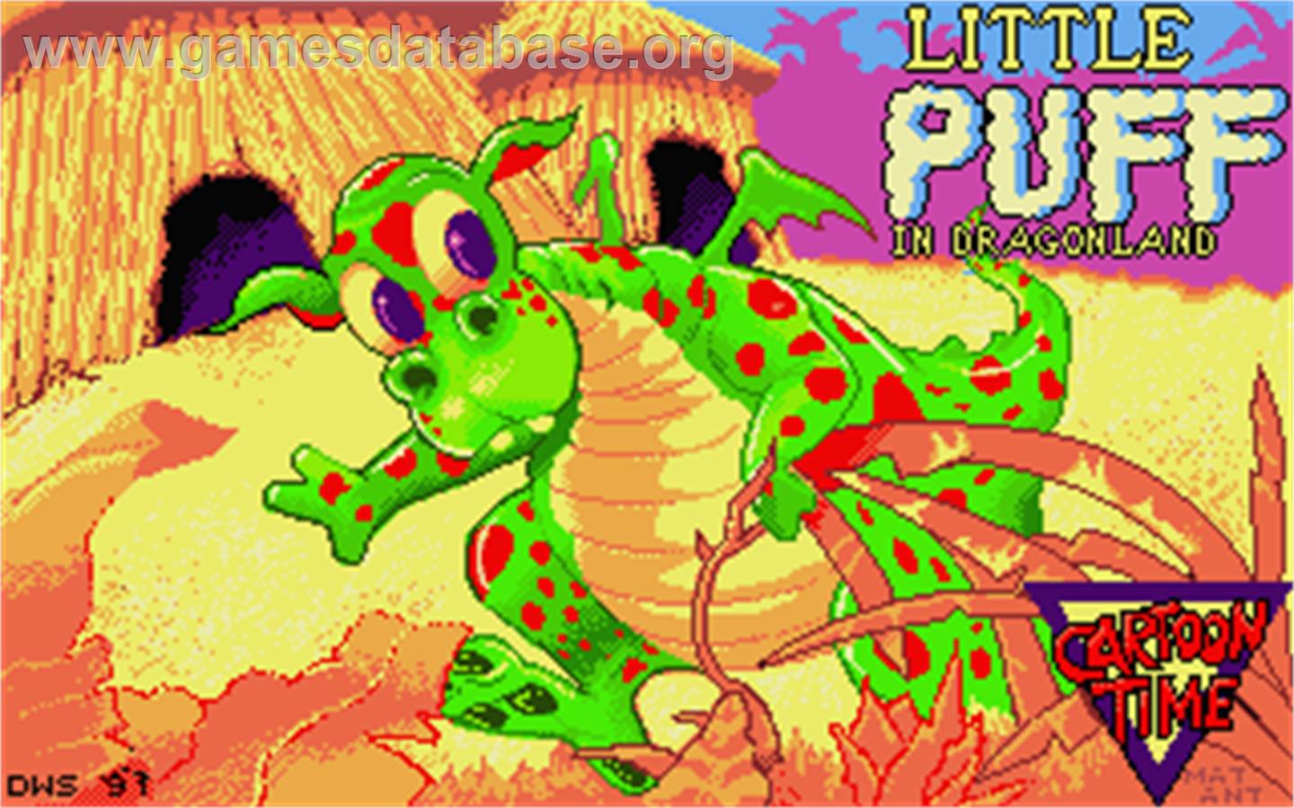 Little Puff in Dragonland - Atari ST - Artwork - Title Screen