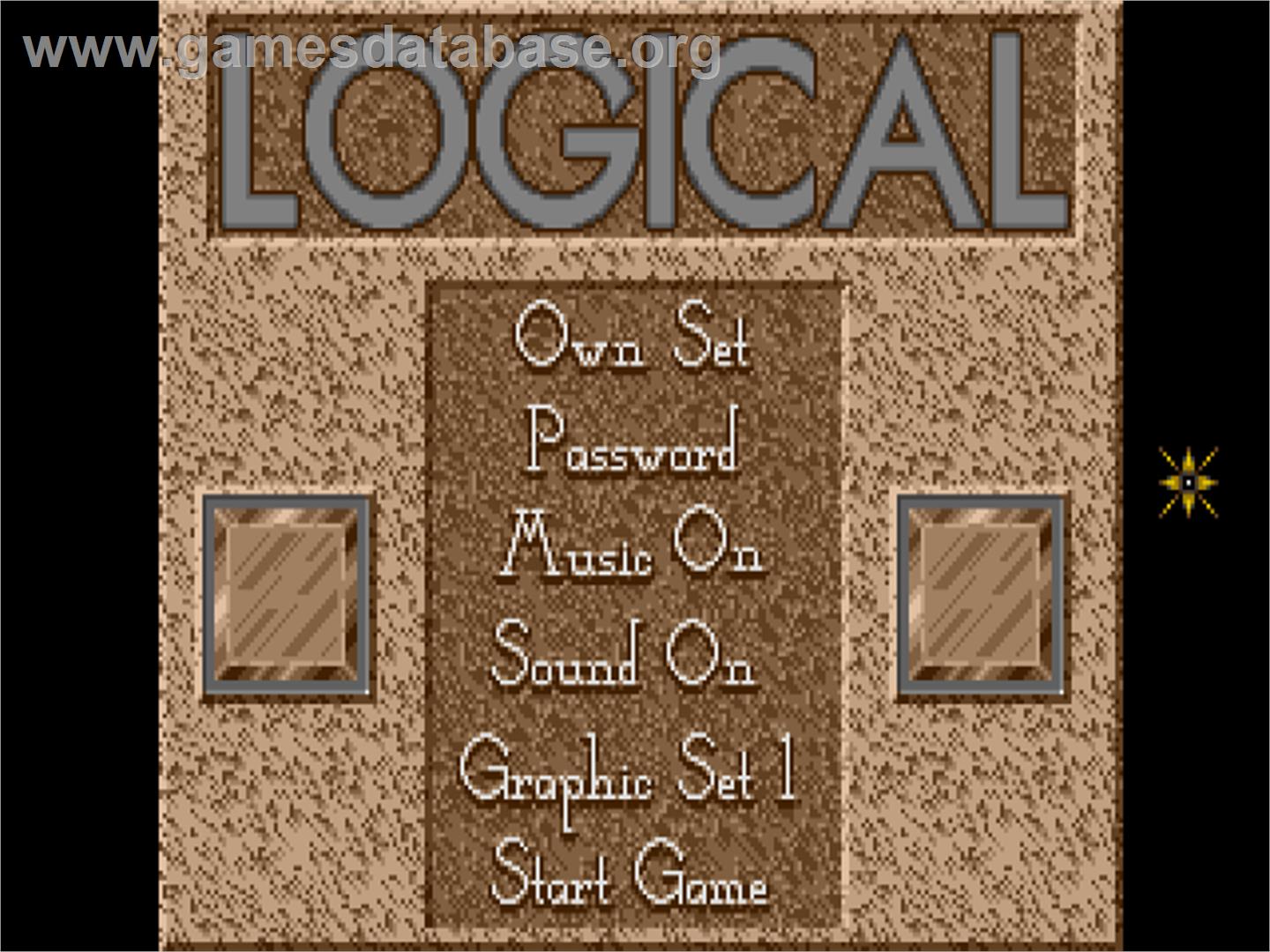Log!cal - Atari ST - Artwork - Title Screen