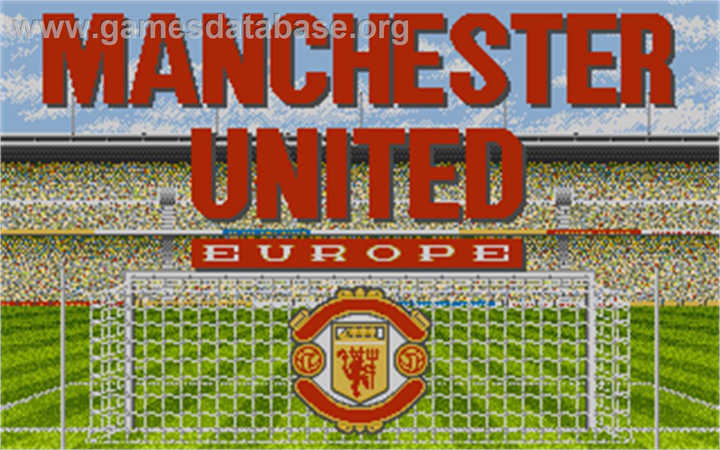 Manchester United - Atari ST - Artwork - Title Screen