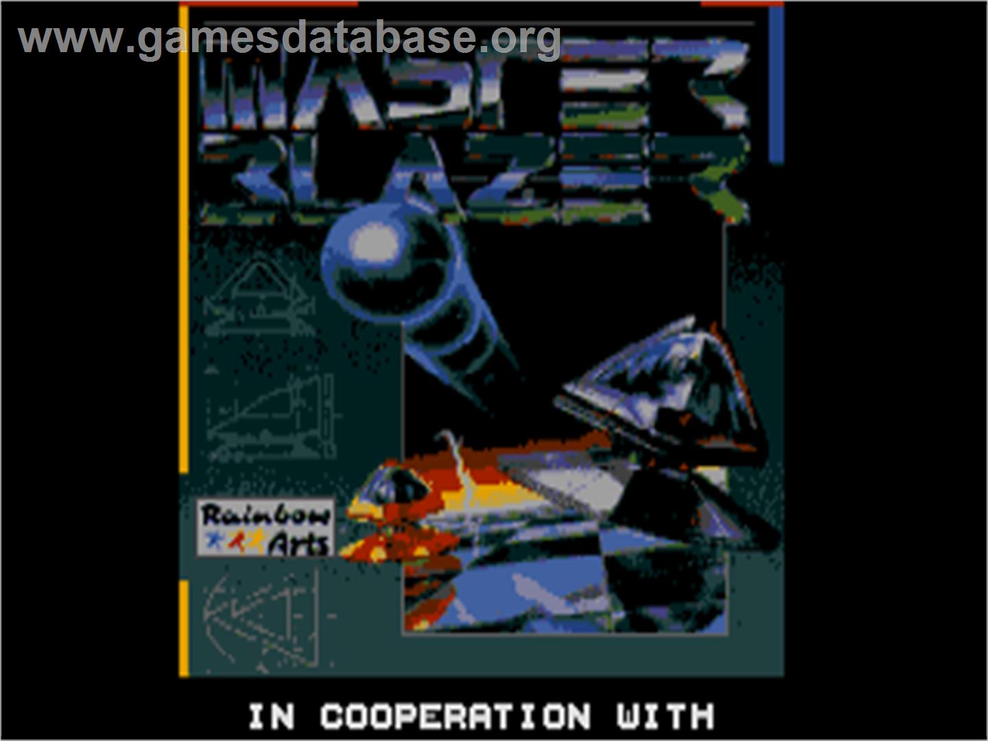 Masterblazer - Atari ST - Artwork - Title Screen