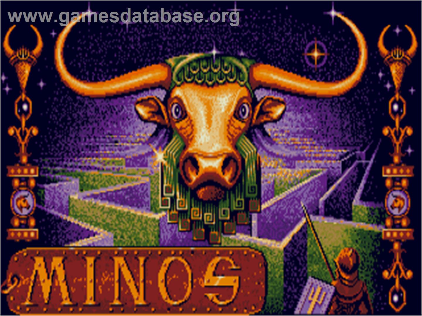 Minos - Atari ST - Artwork - Title Screen