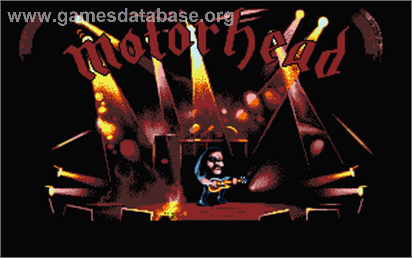 Motorhead - Atari ST - Artwork - Title Screen
