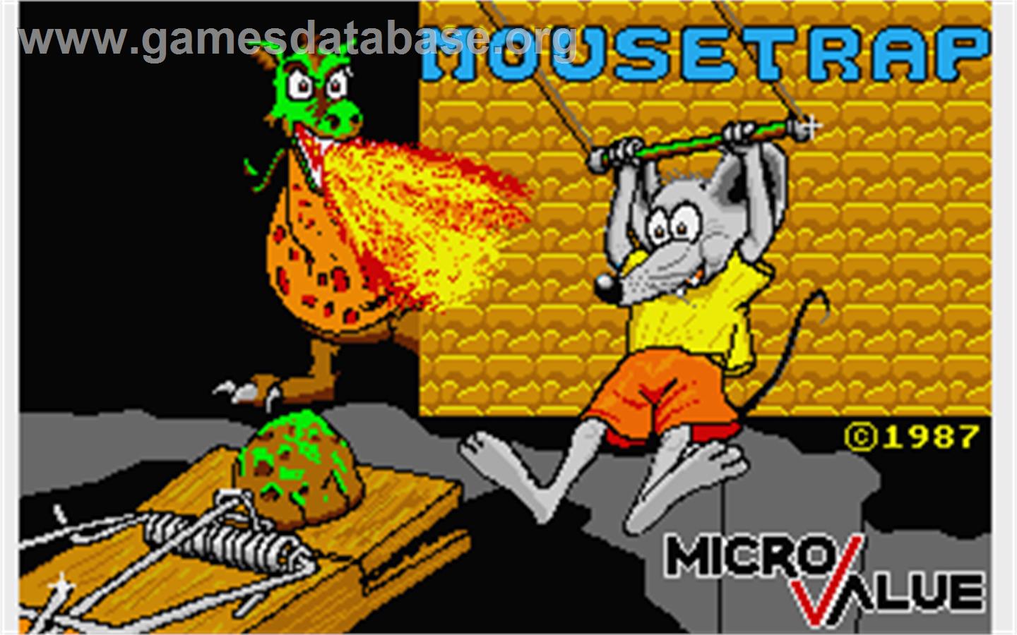 Mouse Trap - Atari ST - Artwork - Title Screen