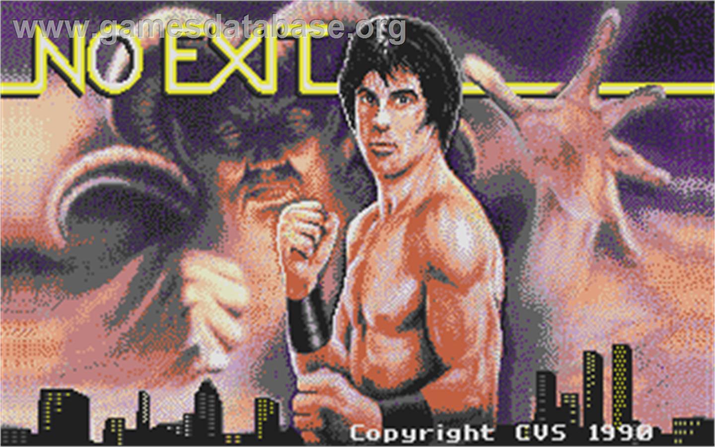 No Exit - Atari ST - Artwork - Title Screen