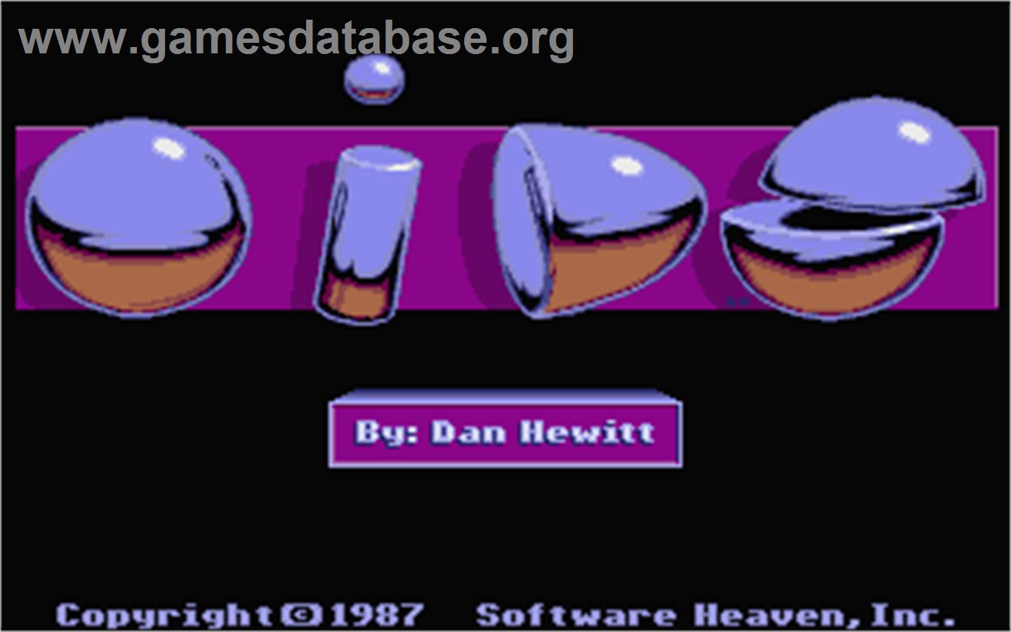 Oids - Atari ST - Artwork - Title Screen