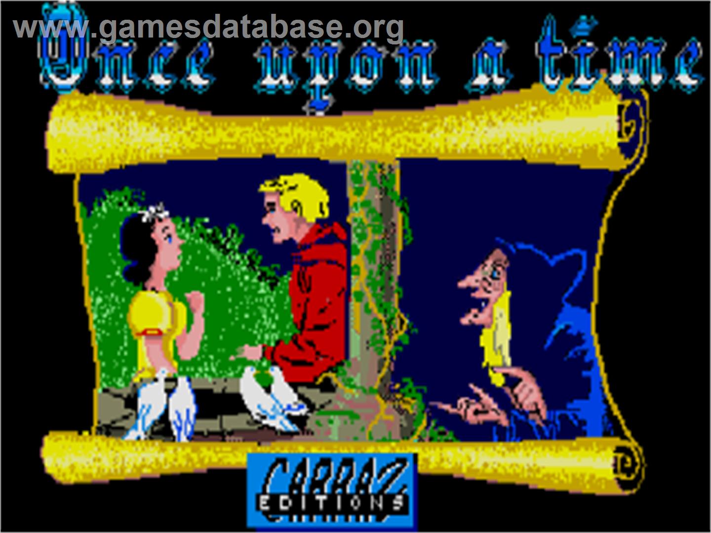 Once Upon A Time: Little Red Riding Hood - Atari ST - Artwork - Title Screen