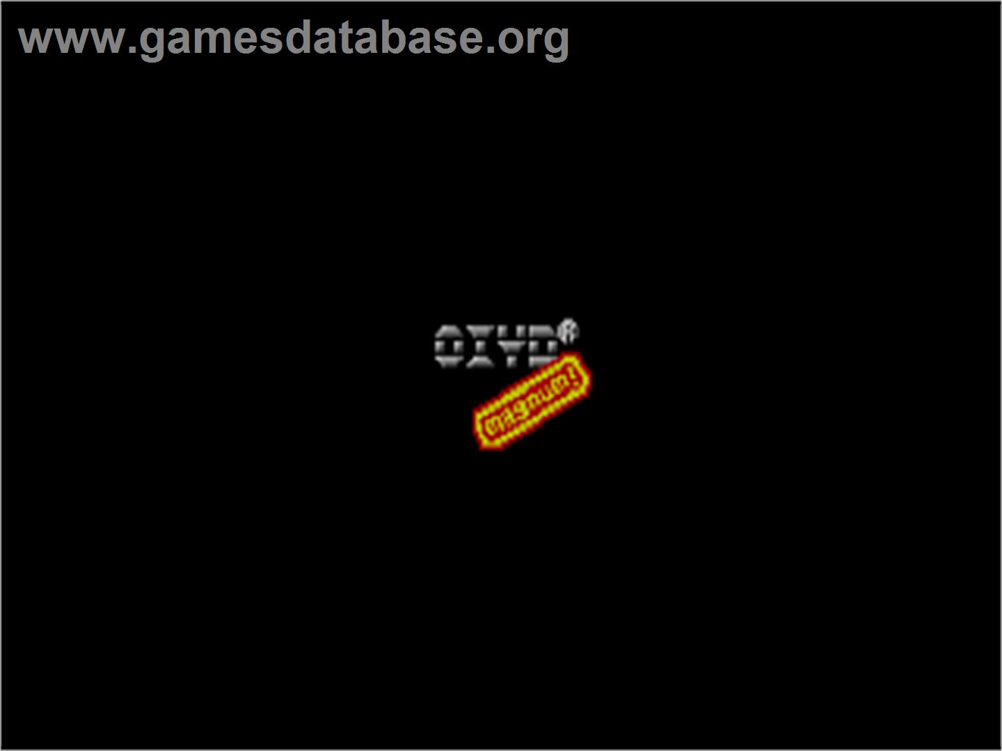 Oxyd Magnum! - Atari ST - Artwork - Title Screen