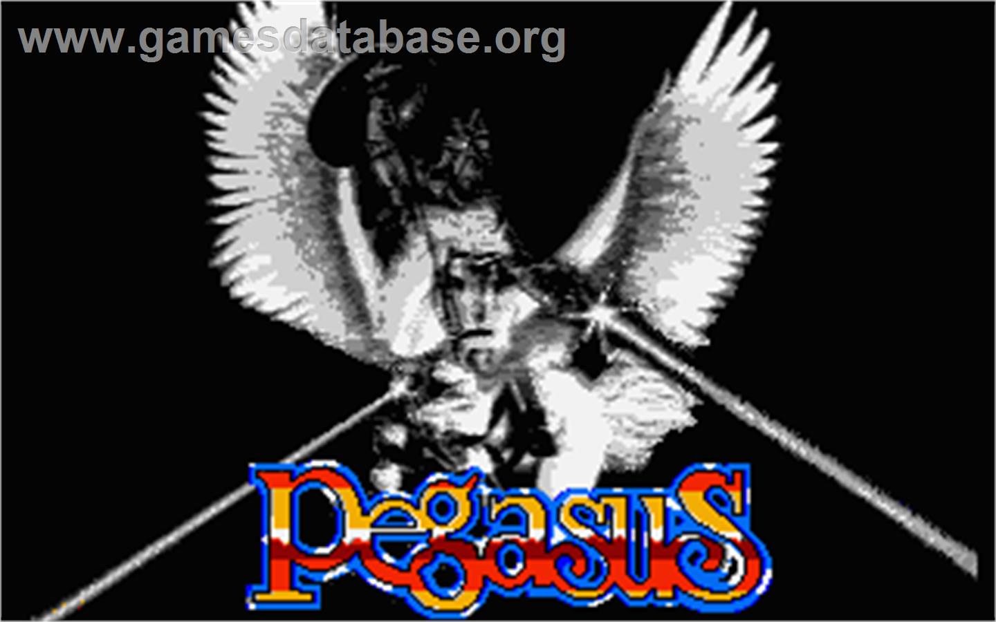 Pegasus - Atari ST - Artwork - Title Screen