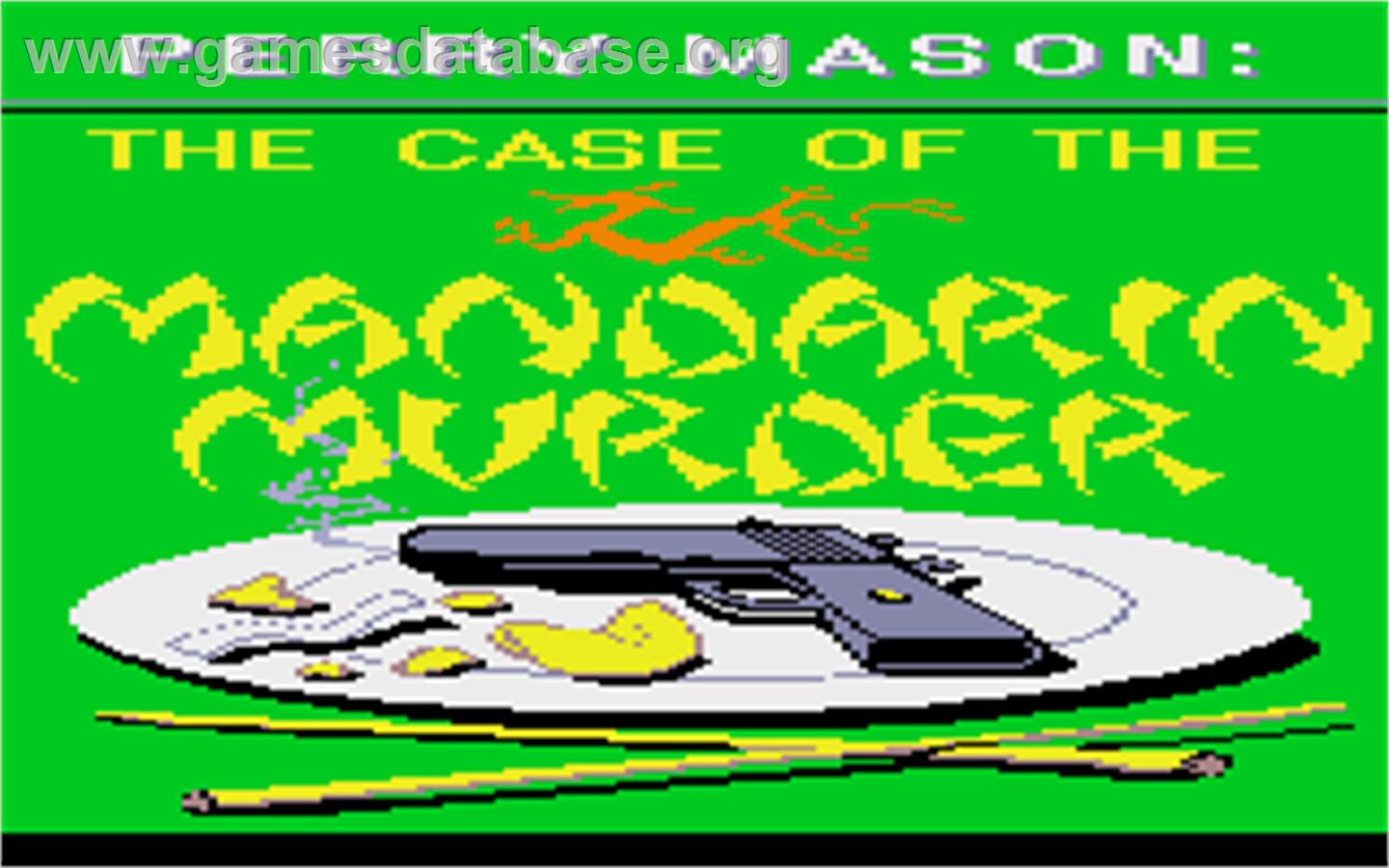 Perry Mason: The Case of the Mandarin Murder - Atari ST - Artwork - Title Screen