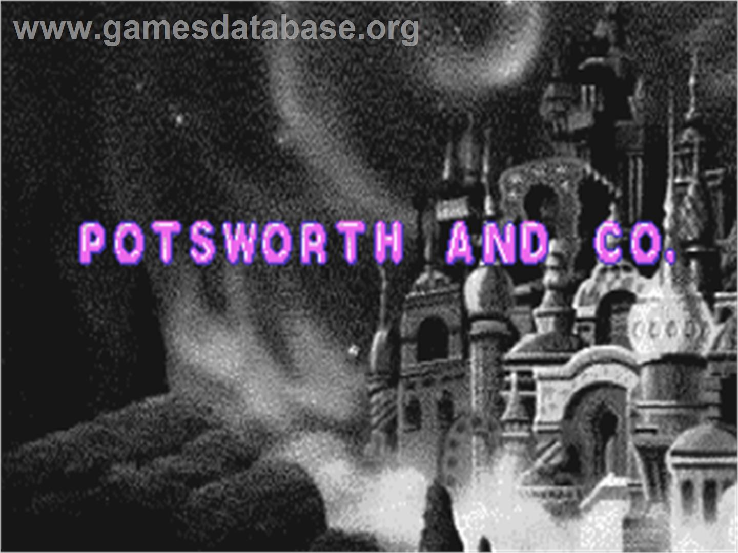 Potsworth And Co. - Atari ST - Artwork - Title Screen