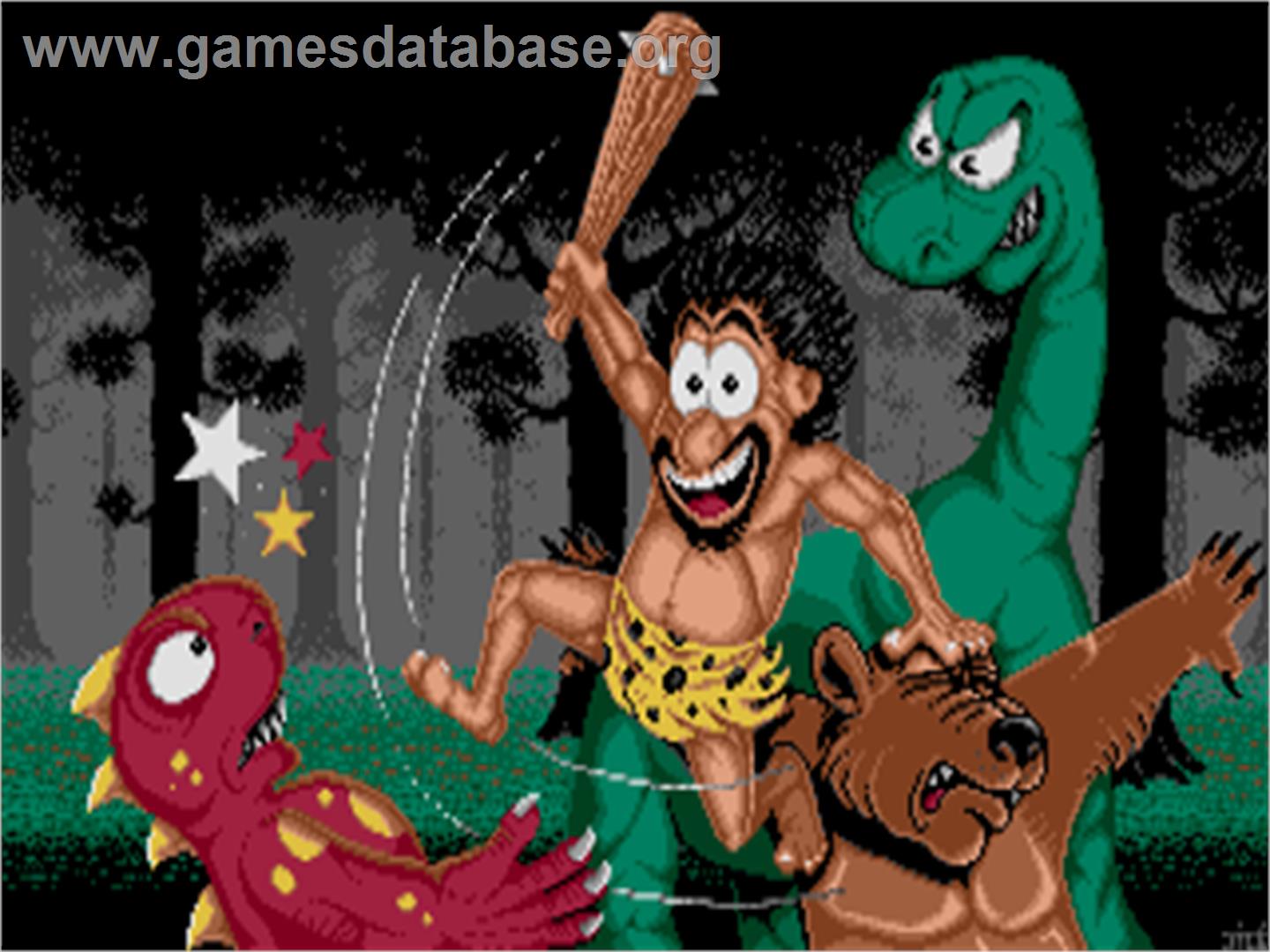 Prehistorik - Atari ST - Artwork - Title Screen